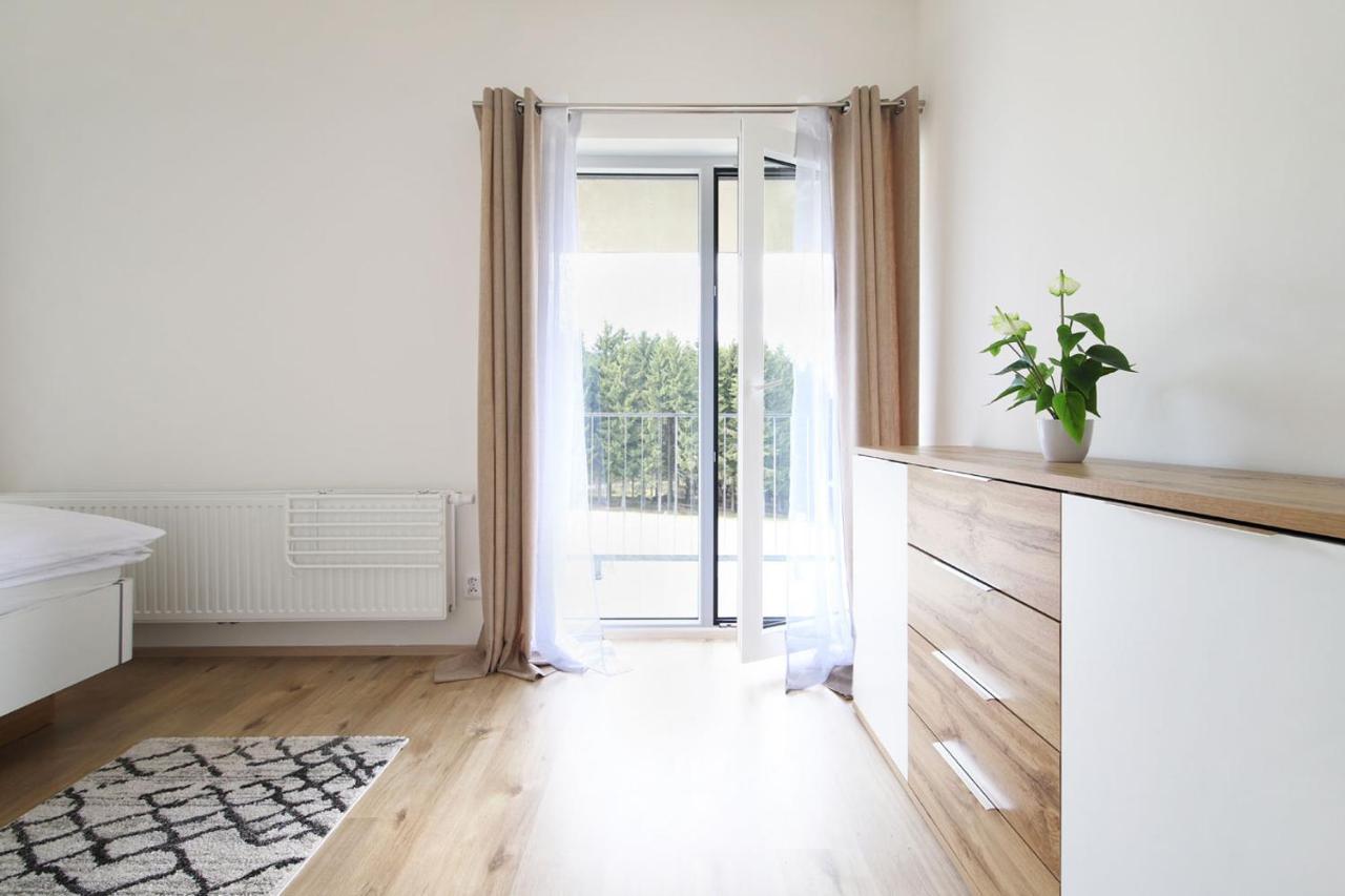 Mountain Apartments Klinovec Hexagon Loučná pod Klínovcem Dış mekan fotoğraf