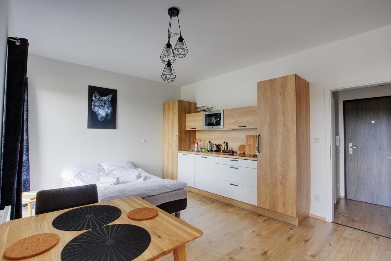Mountain Apartments Klinovec Hexagon Loučná pod Klínovcem Dış mekan fotoğraf