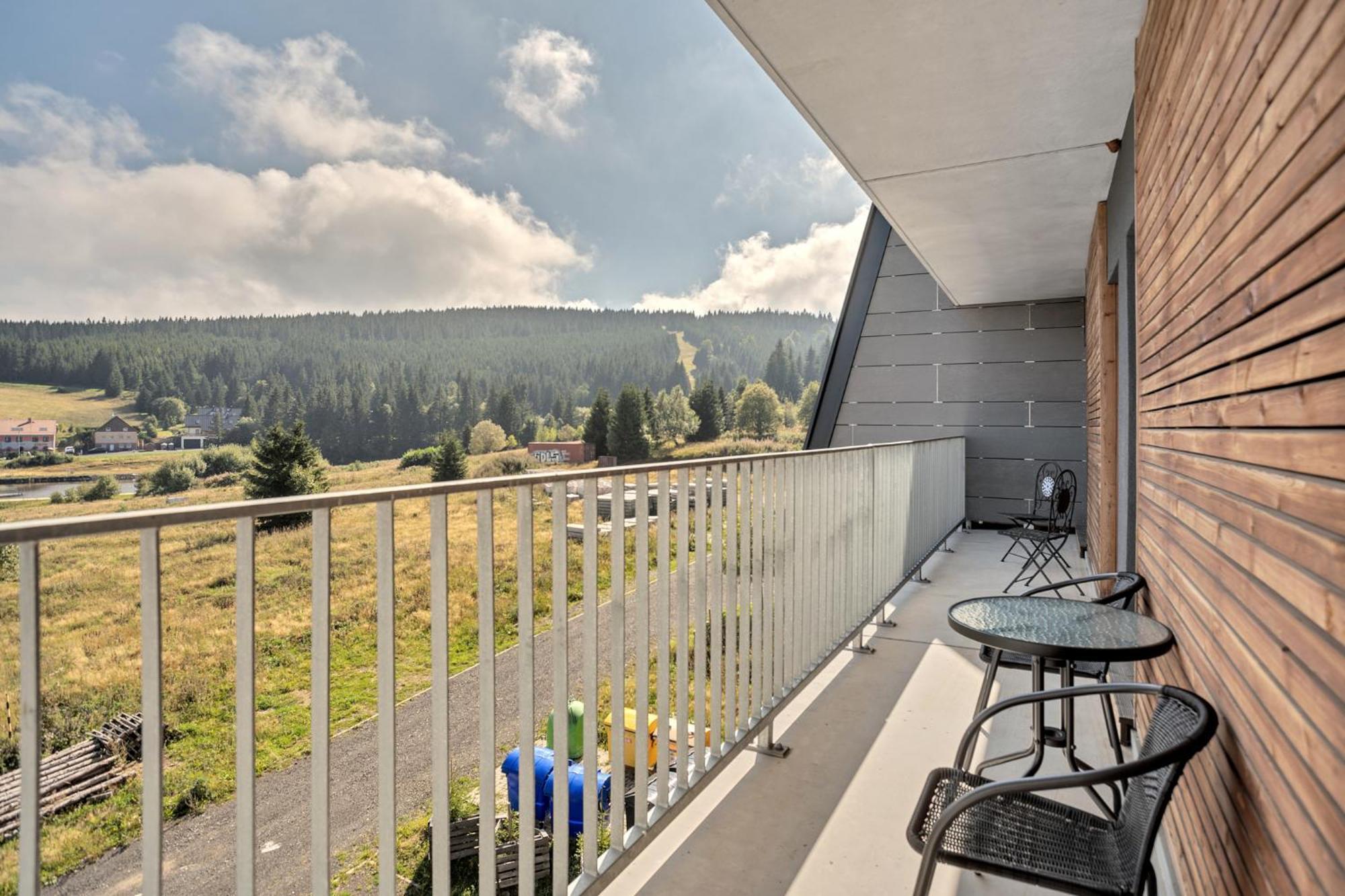 Mountain Apartments Klinovec Hexagon Loučná pod Klínovcem Dış mekan fotoğraf