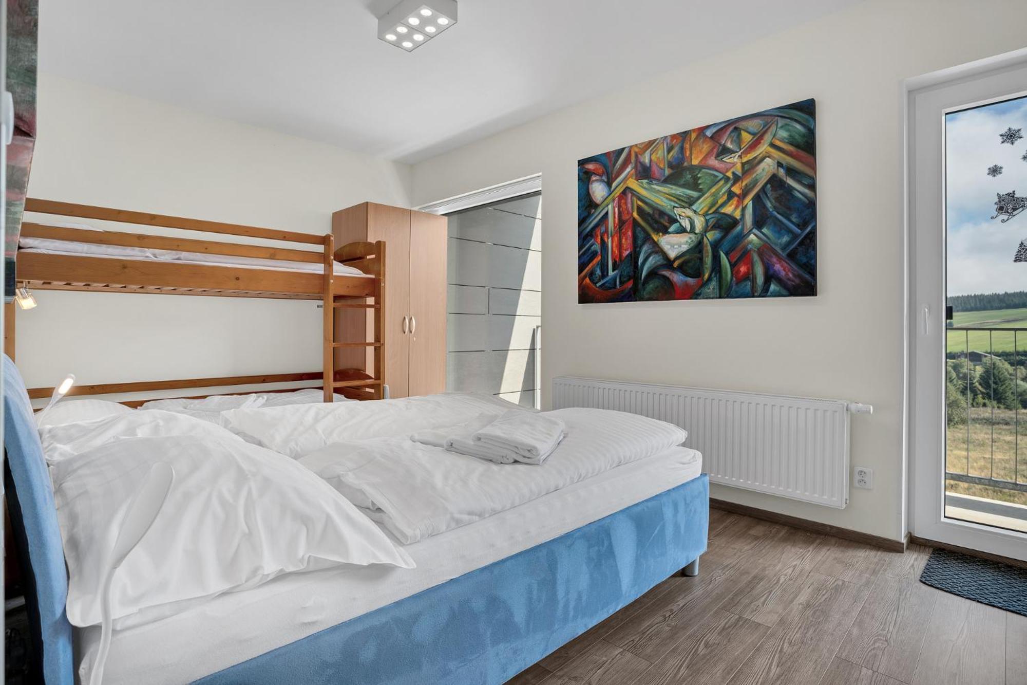 Mountain Apartments Klinovec Hexagon Loučná pod Klínovcem Dış mekan fotoğraf