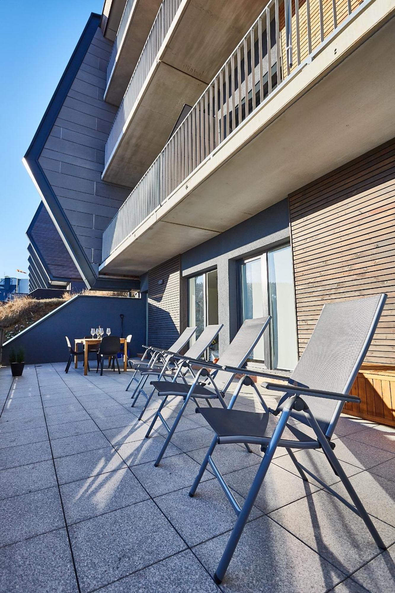 Mountain Apartments Klinovec Hexagon Loučná pod Klínovcem Oda fotoğraf
