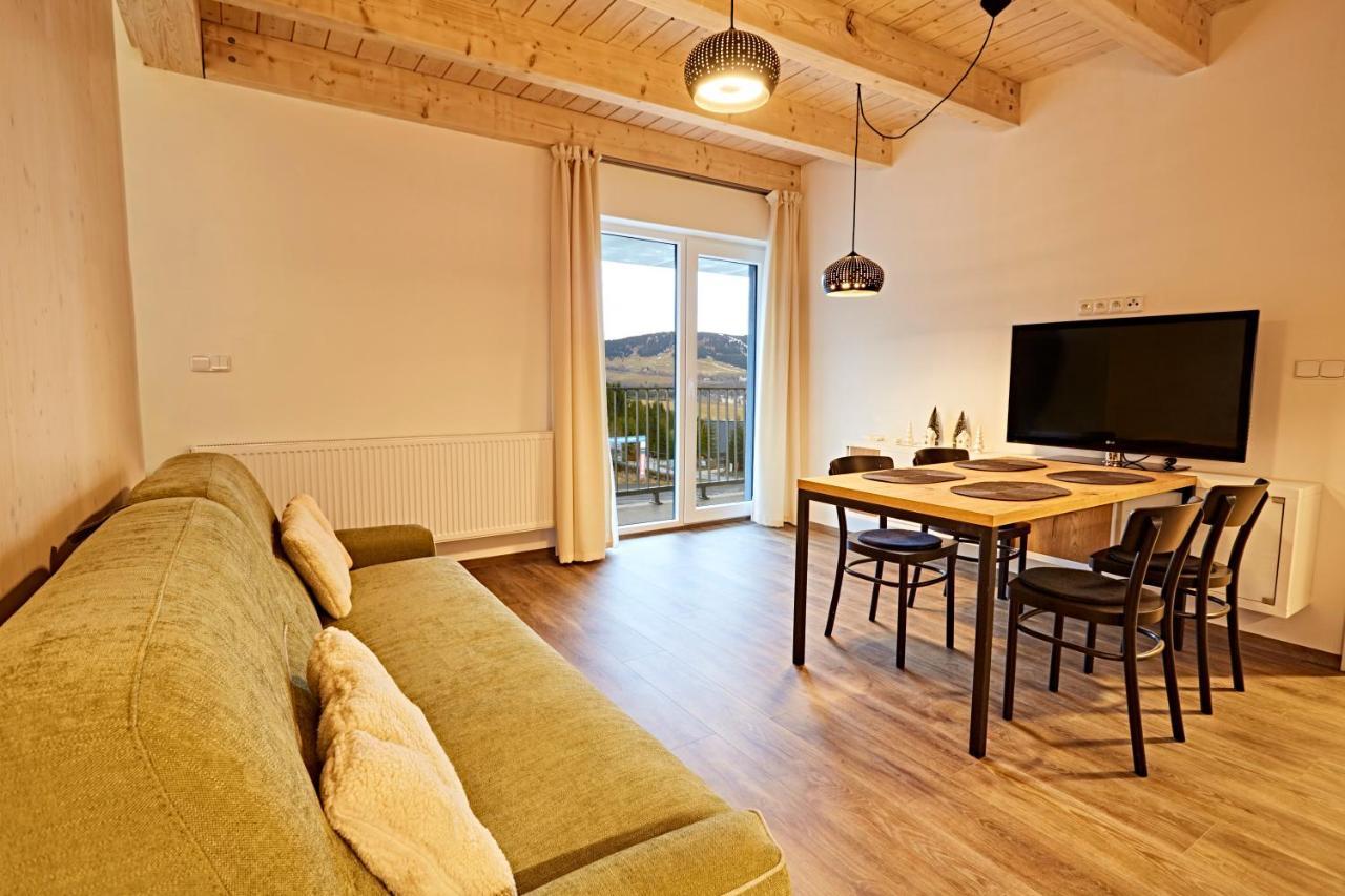 Mountain Apartments Klinovec Hexagon Loučná pod Klínovcem Dış mekan fotoğraf